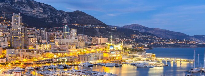 Trip Beauty Ferienhaus Monaco - Genießen Sie die Fahrt Ihres Lebens am Steuer eines feurigen Lamborghini oder rassigen Ferrari. Starten Sie Ihre Spritztour in Monaco und lassen Sie das Fürstentum unter den vielen bewundernden Blicken der Passanten hinter sich. Cruisen Sie auf den wunderschönen Küstenstraßen der Côte d’Azur und den herrlichen Panoramastraßen über und um Monaco. Erleben Sie die unbeschreibliche Erotik dieses berauschenden Fahrgefühls, spüren Sie die Power & Kraft und das satte Brummen & Vibrieren der Motoren. Erkunden Sie als Pilot oder Co-Pilot in einem dieser legendären Supersportwagen einen Abschnitt der weltberühmten Formel-1-Rennstrecke in Monaco. Nehmen Sie als Erinnerung an diese Challenge ein persönliches Video oder Zertifikat mit nach Hause. Die beliebtesten Orte für Ferien in Monaco, locken mit besten Angebote für Hotels und Ferienunterkünfte mit Werbeaktionen, Rabatten, Sonderangebote für Monaco Urlaub buchen.